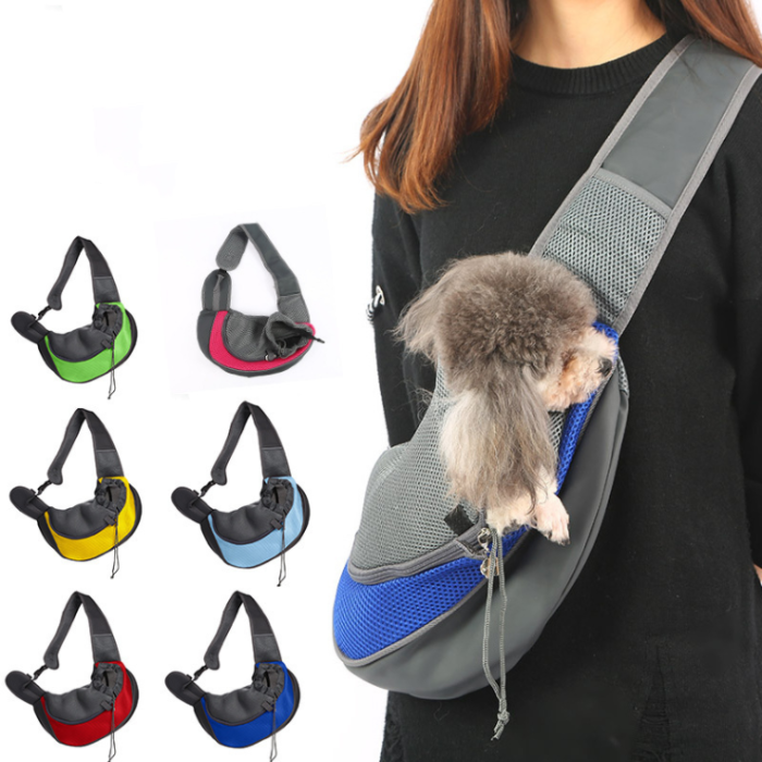 Sac Bandoulière En Maille Pour Chien – Mikizi