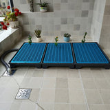 Grande litière pour chien avec tuyau d'évacuation