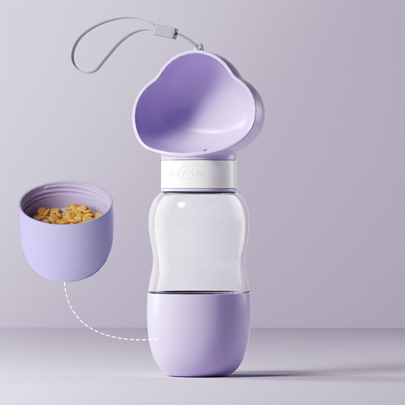 Gourde Pour Chien Avec Abreuvoir Élargi Et Gamelle – Mikizi