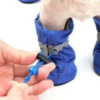 Chaussons pour chien avec cordon de serrage