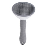 Brosse pour chien autonettoyante