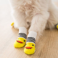 Chaussettes antidérapantes pour petit chien