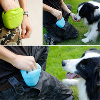 Sac à friandises pour chien en silicone