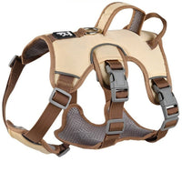 Harnais anti-traction 3 points ajustable pour chien