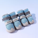 Chaussures d’été respirantes et antidérapantes pour chien