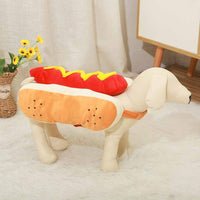 Déguisement hot dog pour chien