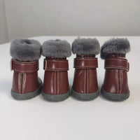 Bottes d’hiver imperméables et antidérapantes pour petits et grands chiens