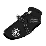 Manteau harnais imperméable pour chien en coton