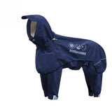 Manteau imperméable à capuche pour chien
