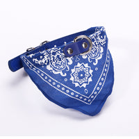 Adjustable dog bandana collar