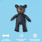 Peluche à mâcher ultra-résistante pour chien