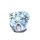 Couche lavable à motif animé pour chien