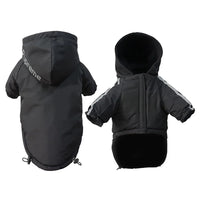 Kway chaud et réfléchissant en coton pour chien