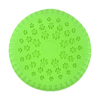 Frisbee à motif patte de chien