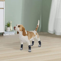 Chaussons antiglisse avec bande ajustable pour chien