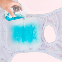 Couche lavable à motif animé pour chien