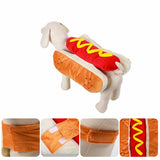 Déguisement hot dog pour chien