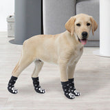 Chaussons antiglisse avec bande ajustable pour chien