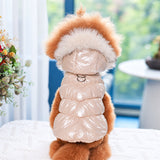 Manteau en coton rose