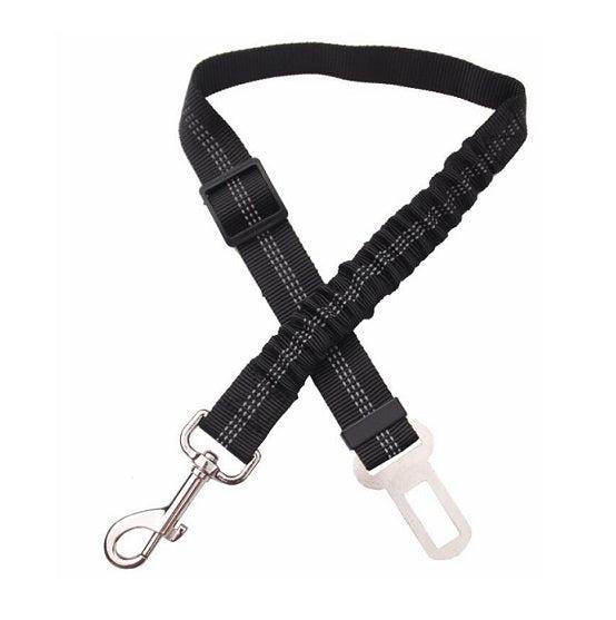 ceinture de sécurité pour chien noir